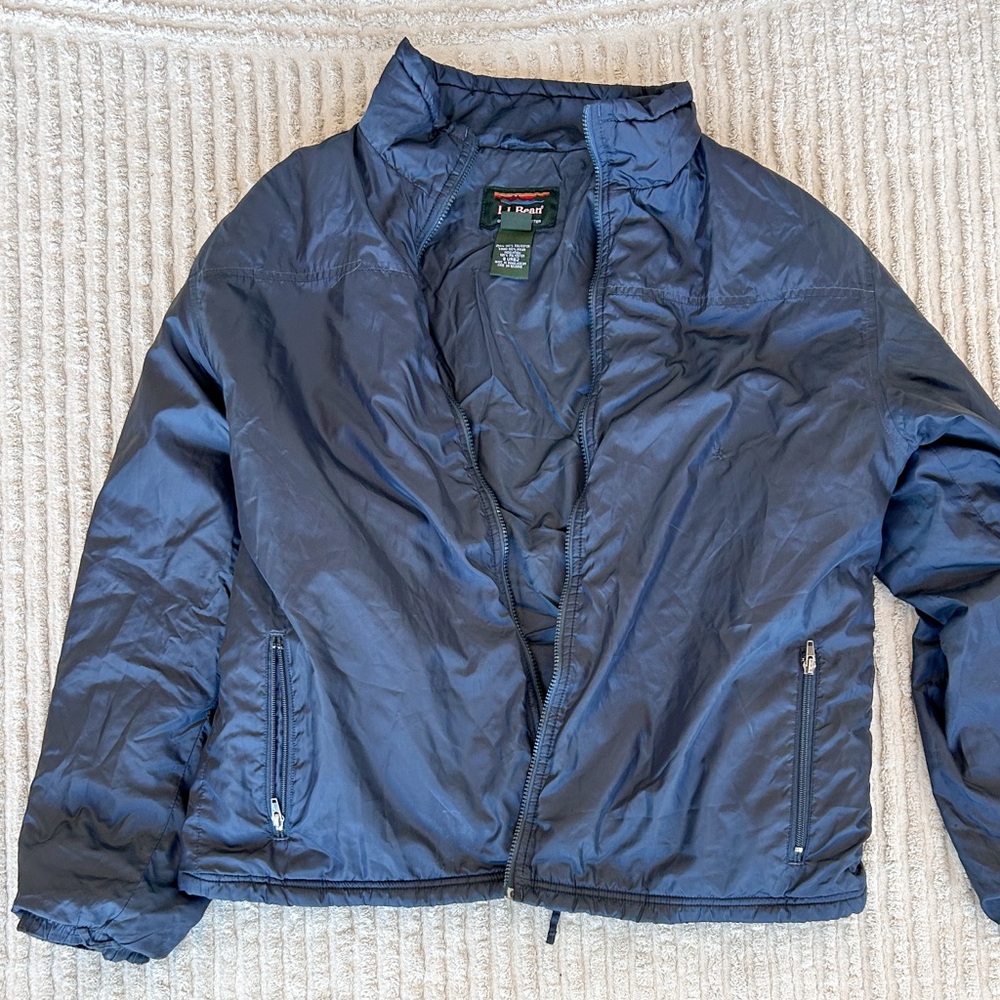 L.L. Bean Navy Outdoor Jacket